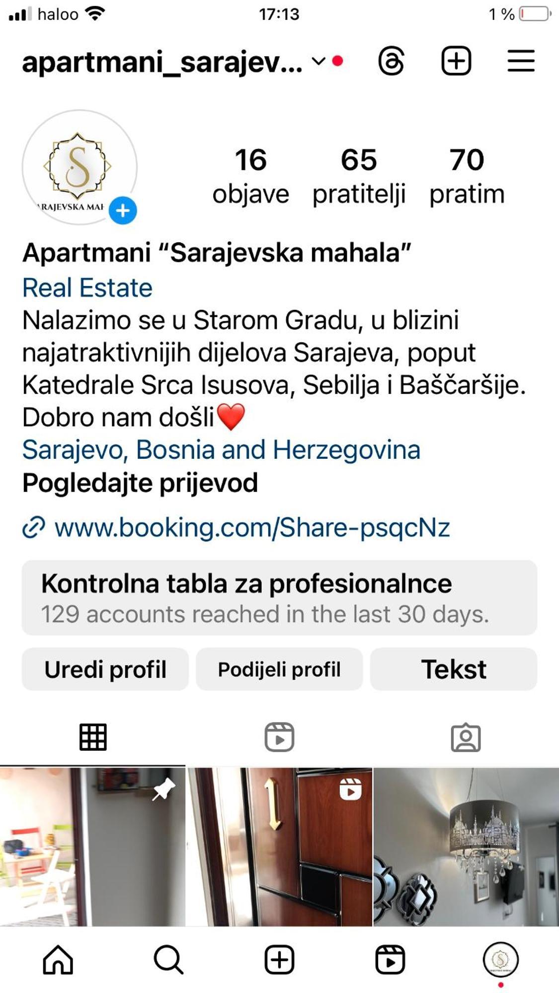 Sarajevska Mahala Apartment Sarajevo Bagian luar foto